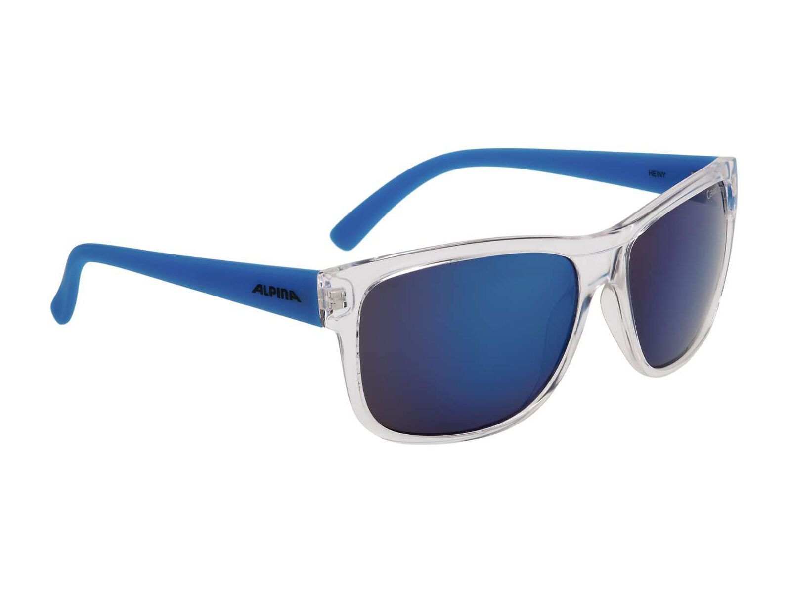 Alpina Heiny, transparent blue/Lens: ceramic mirror blue - Bild 1