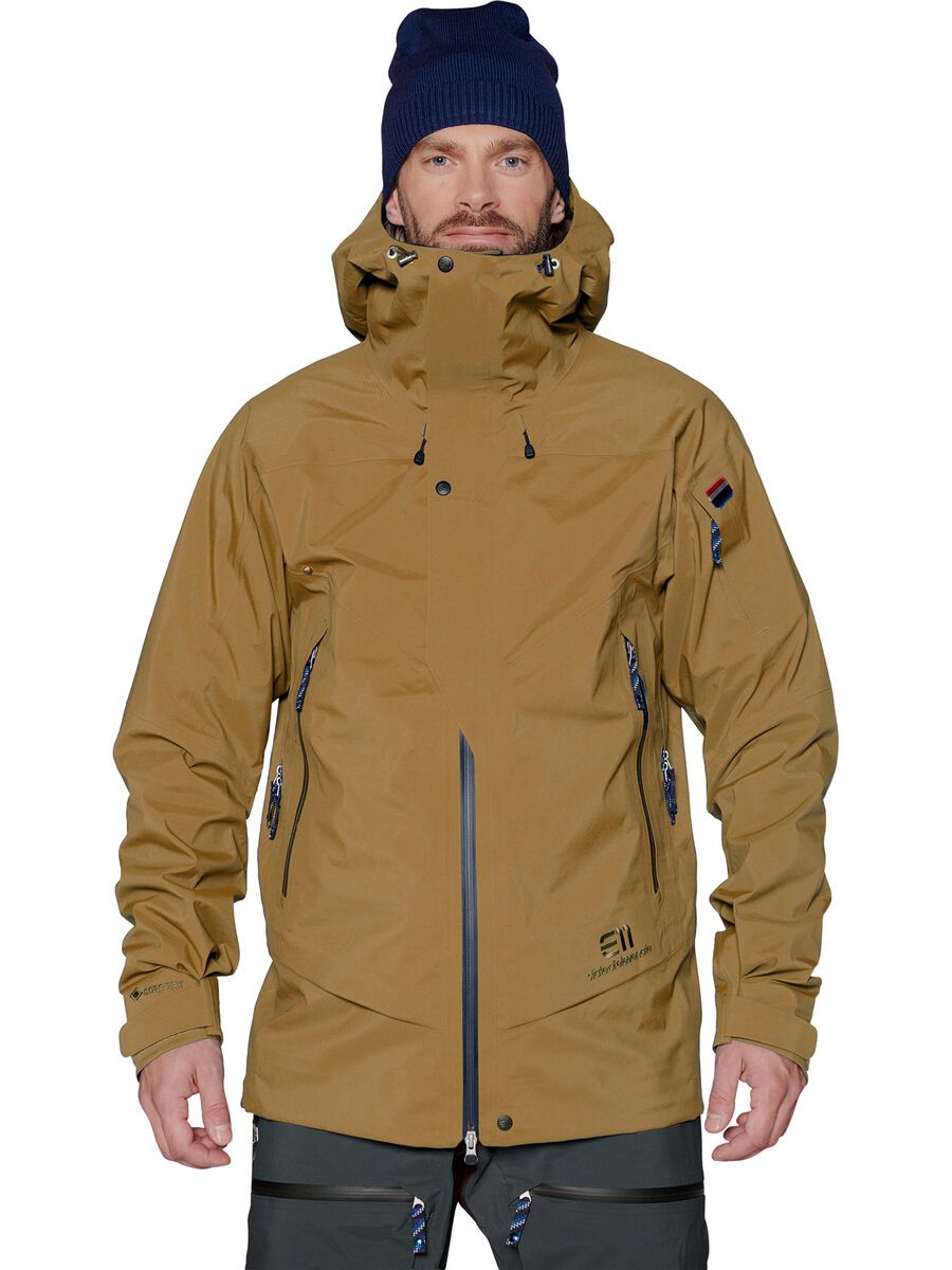 Elevenate Men's Pure Jacket, mustard brown - Bild 2