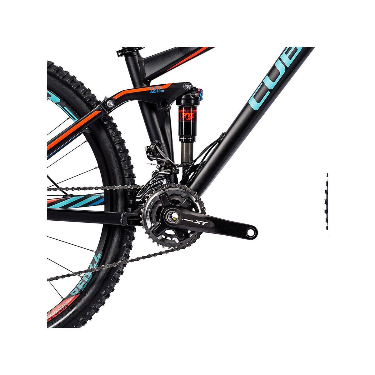 Cube Sting WLS 120 Race 27.5, black´n´blue - Bild 3