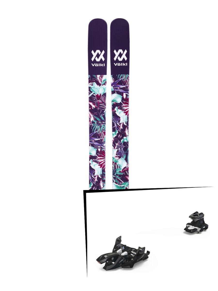Set: Völkl Bash 116 W 2018 + Marker Alpinist 12 black/titanium - Bild 1