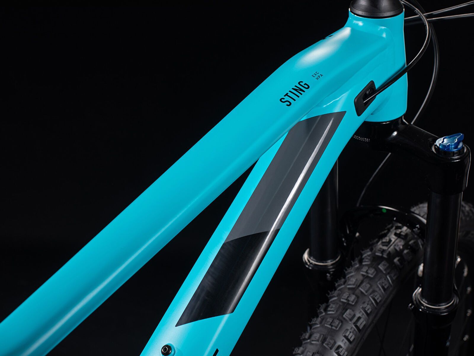 Cube Sting WS 120 EXC 27.5, turquoise´n´black - Bild 4