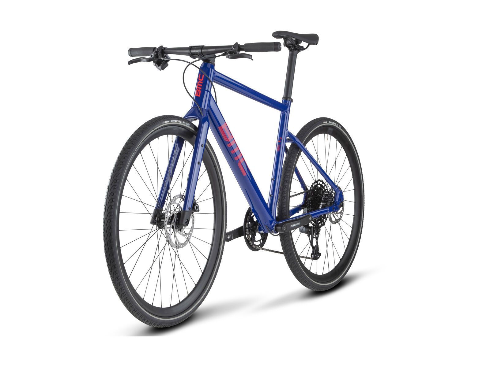 BMC Alpenchallenge AL One, ultramarine blue/neon red - Bild 3