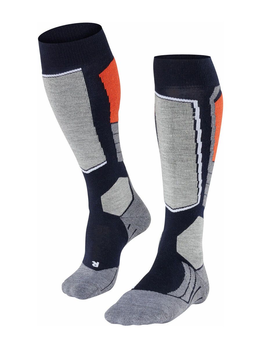 Falke SK2 Herren Skiing Kniestrümpfe - mittelstarke Polst., marine - Bild 1