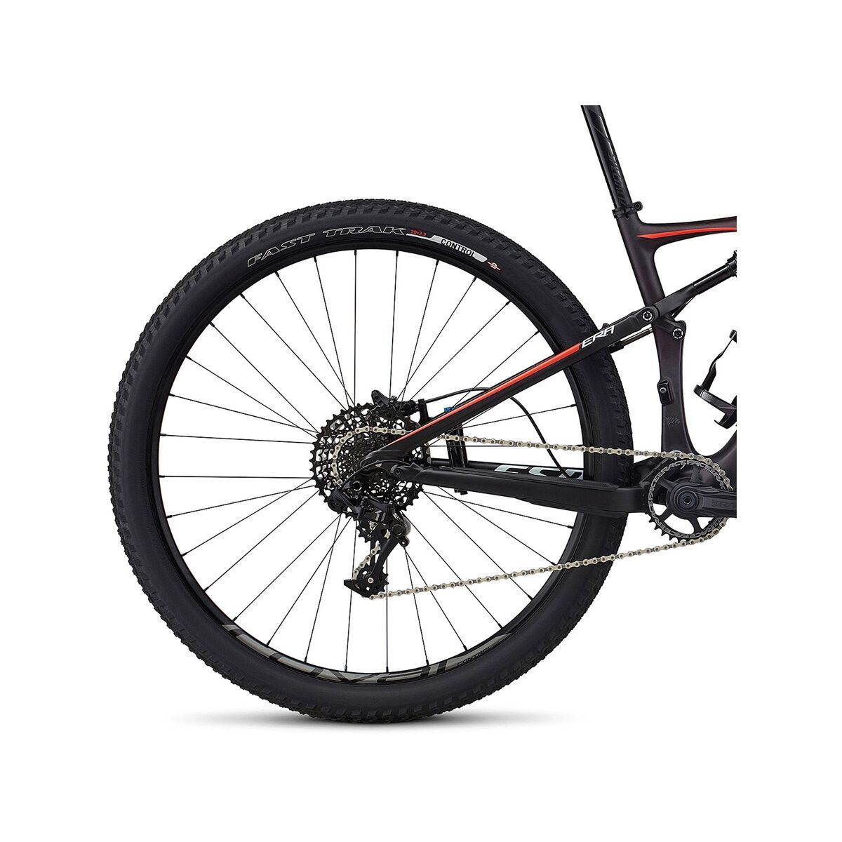 Specialized Era FSR Expert Carbon World Cup 29, red tint flake carbon/nordic red/baby blue - Bild 4