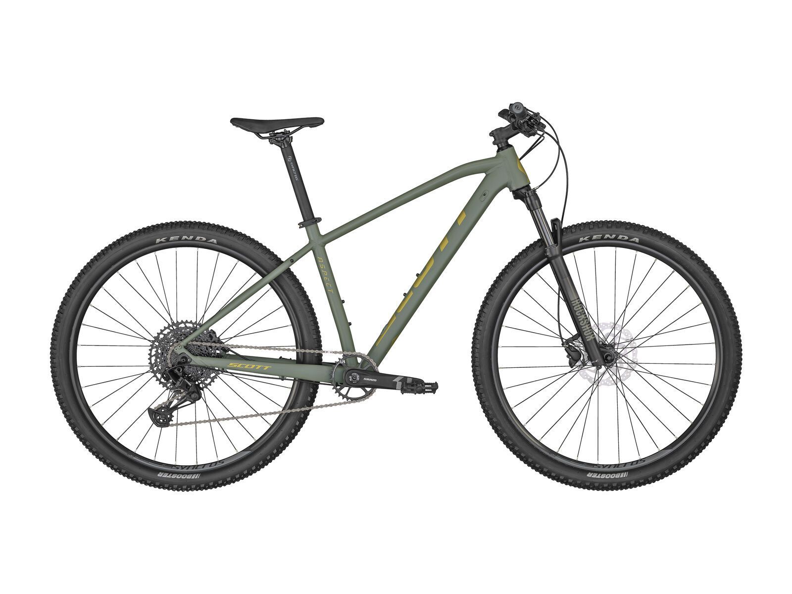 Scott Aspect 910, dark moss/gold tint - Bild 1