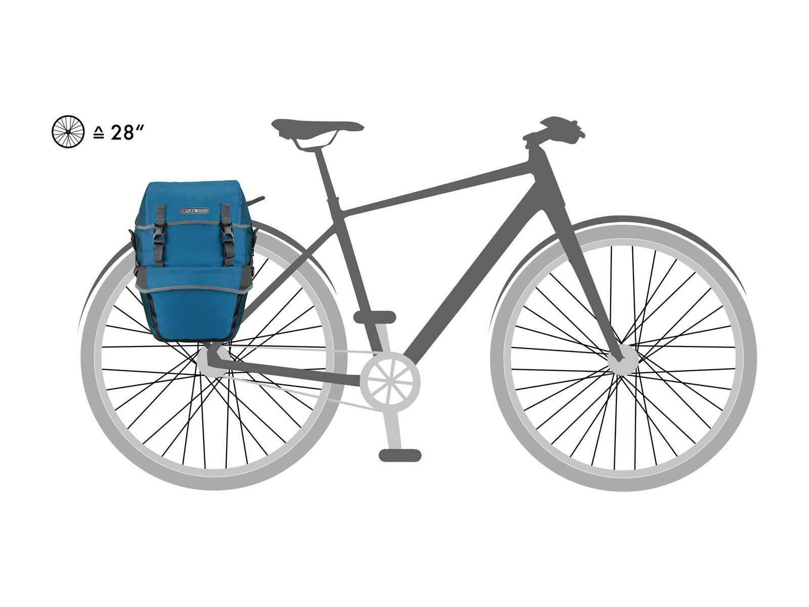 ORTLIEB Bike-Packer Plus (Paar), dusk blue - denim - Bild 9