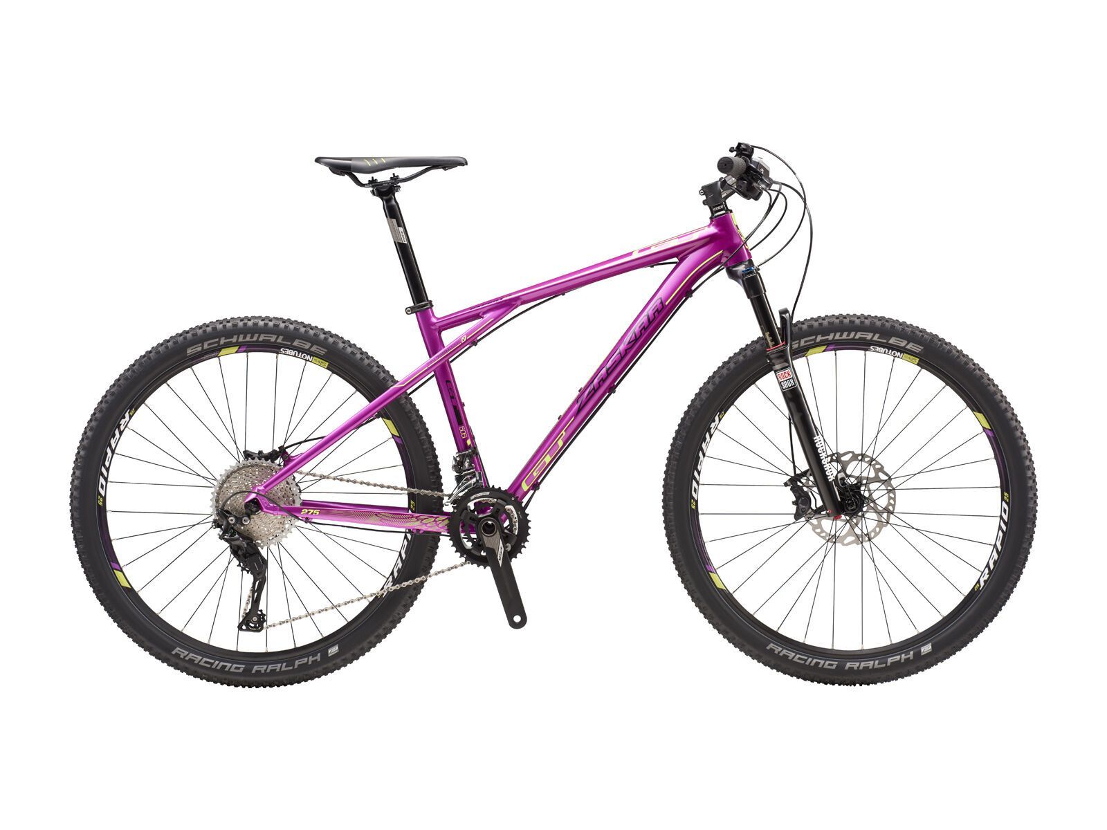 GT Zaskar LE Expert 27.5, trans purple/neon yellow - Bild 1