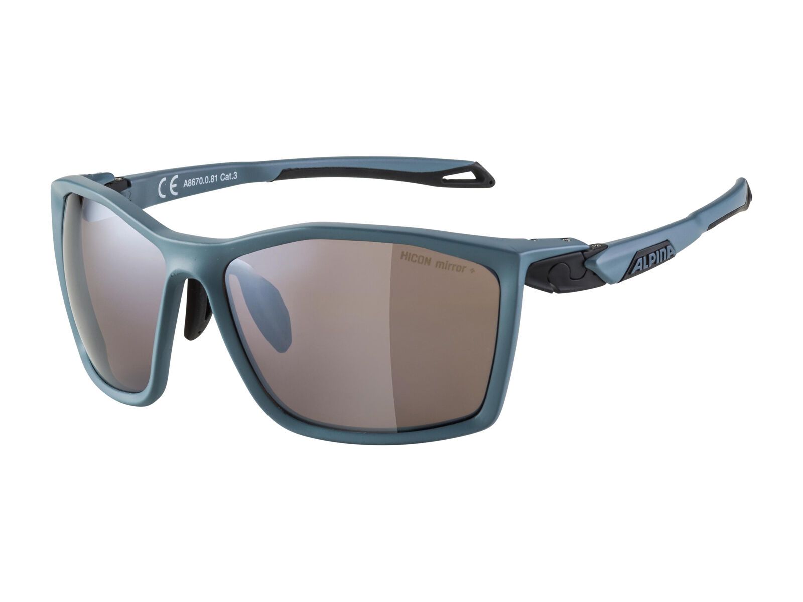 Alpina Twist Five Q-Lite Mirror Black, dirtblue matt - Bild 1