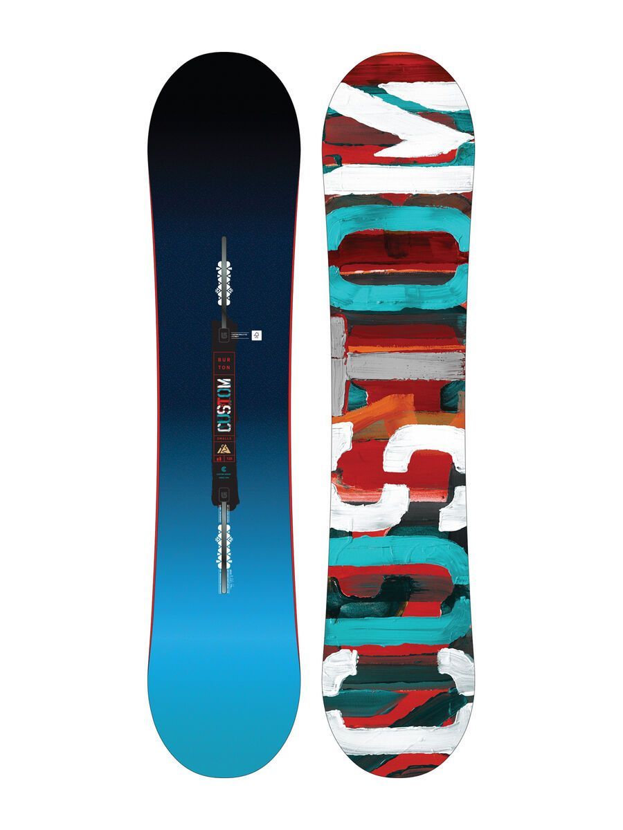 Set: Burton Custom Smalls 2017 + Burton Mission Smalls 2017, el rojo - Snowboardset - Bild 2