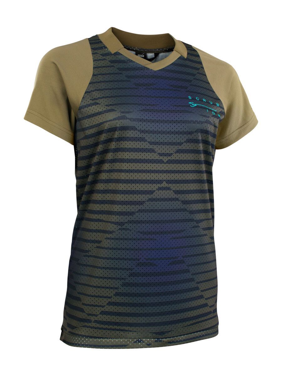 ION MTB Jersey Short Sleeve Scrub Women, dark-mud - Bild 1