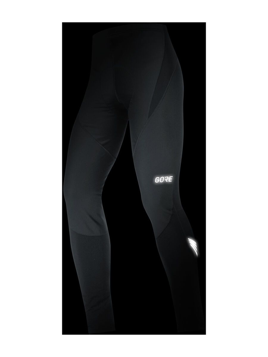 GOREWEAR C3 Partial Gore Windstopper Tights+, black - Bild 4
