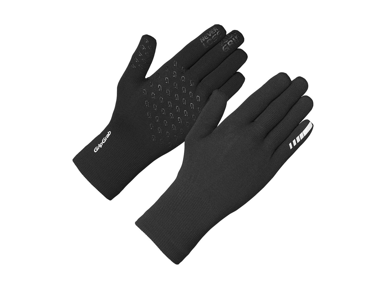 GripGrab Waterproof Knitted Winter Gloves, black - Bild 1