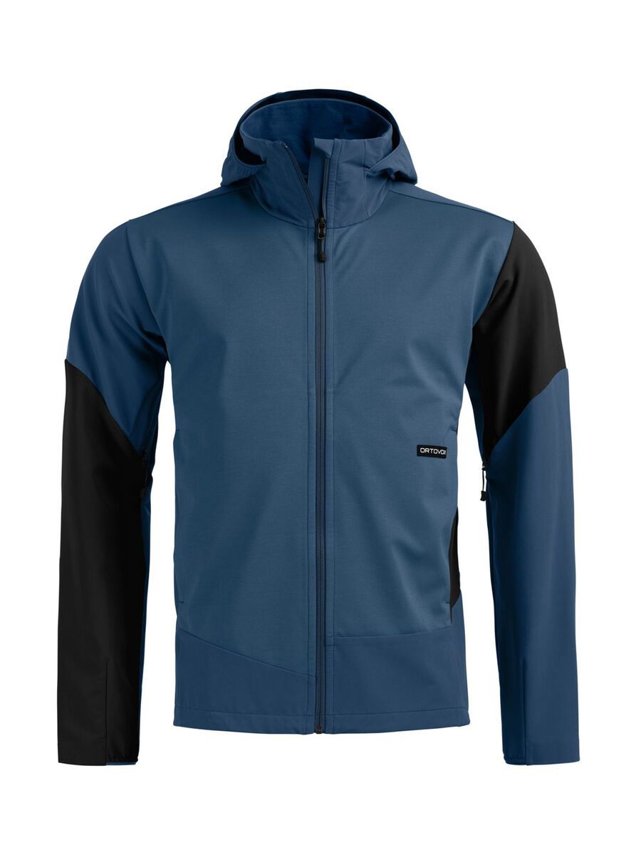 Ortovox Ortler Softshell Plus Jacket M, blue nunatak - Bild 1
