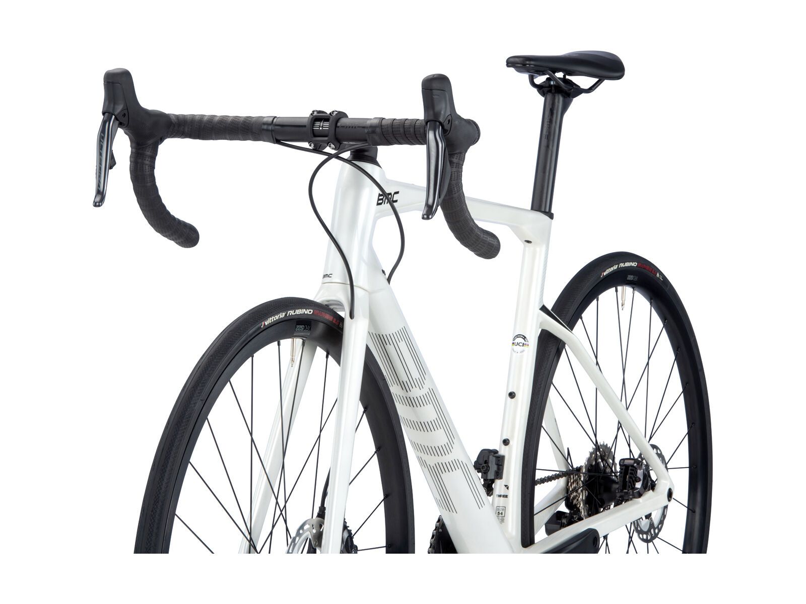 BMC Roadmachine Three, metallic off-white/black - Bild 10