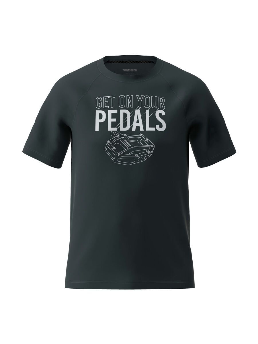 Zimtstern Pedalz Tee Men’s, pirate black - Bild 1