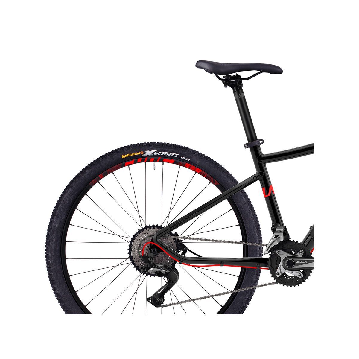 Ghost Lanao 7.7 AL, night black/neon red - Bild 6