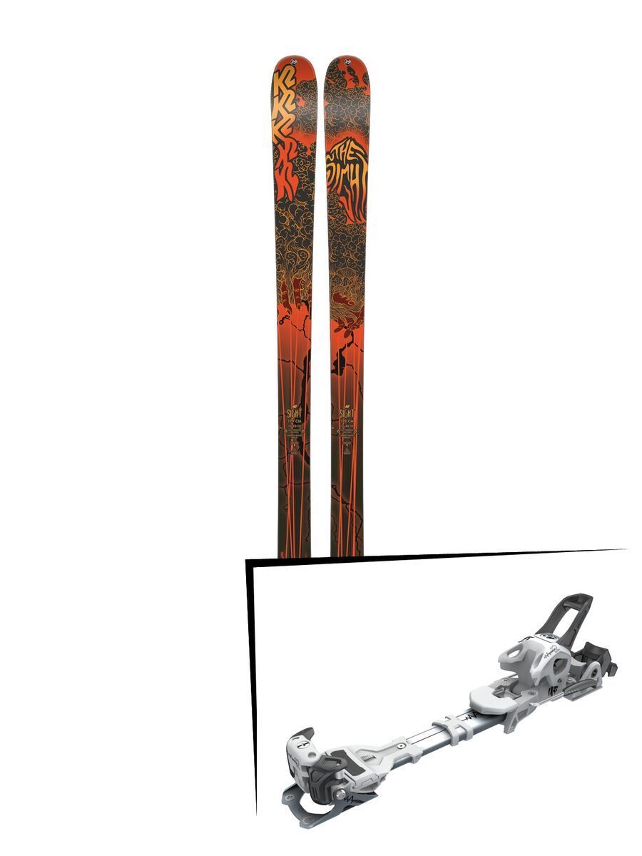 Set: K2 SKI Sight 2019 + Tyrolia Ambition 12 AT solid white black - Bild 1