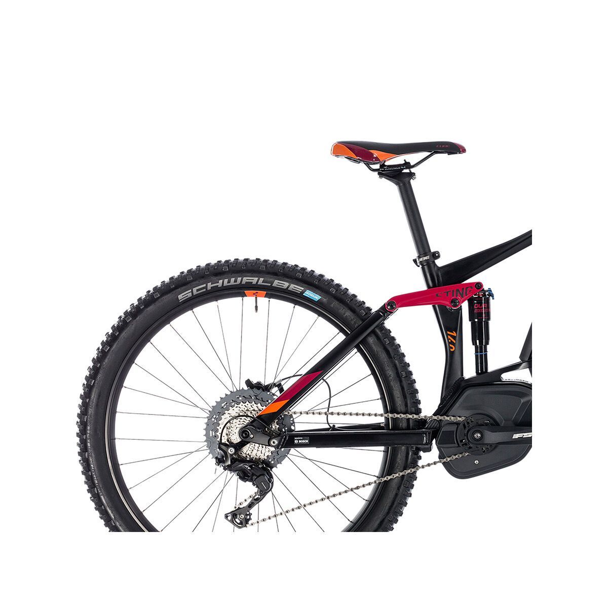 Cube Sting Hybrid 140 Race 500 27.5, black´n´berry - Bild 6