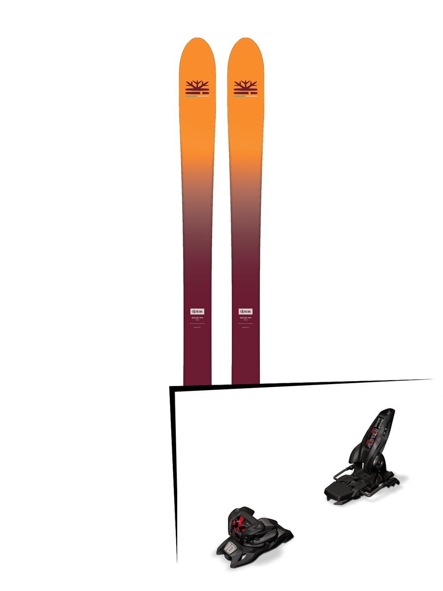 Set: DPS Skis Wailer F99 Foundation 2018 + Marker Jester 16 ID black - Bild 1