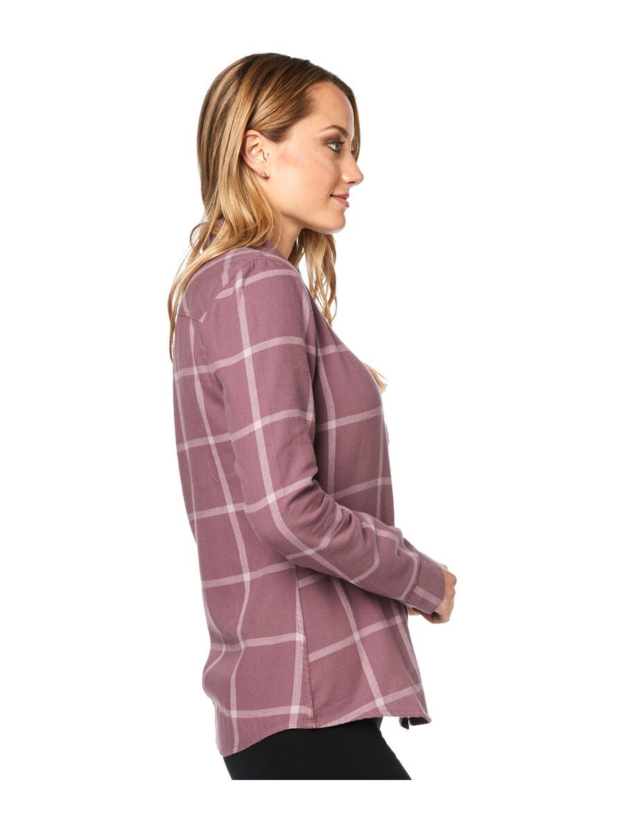 Fox Roost Flannel, purple - Bild 4