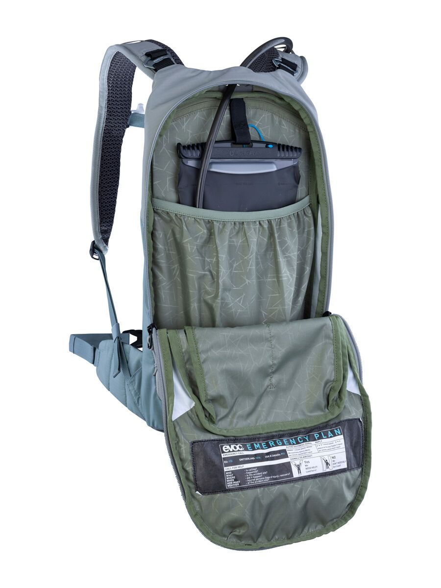 Evoc Stage 6 + Hydration Bladder 2, stone/steel - Bild 6