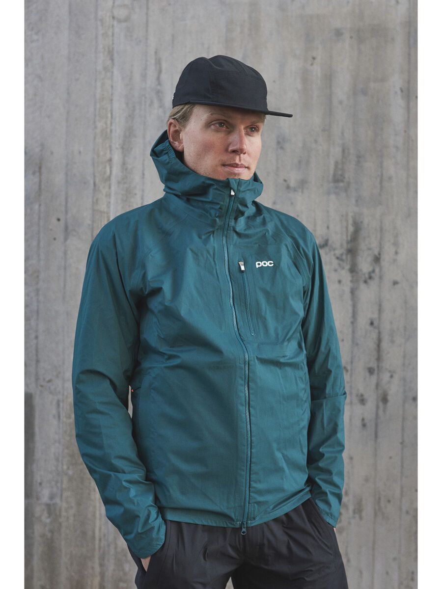 POC M's Motion Rain Jacket, dioptase blue - Bild 4