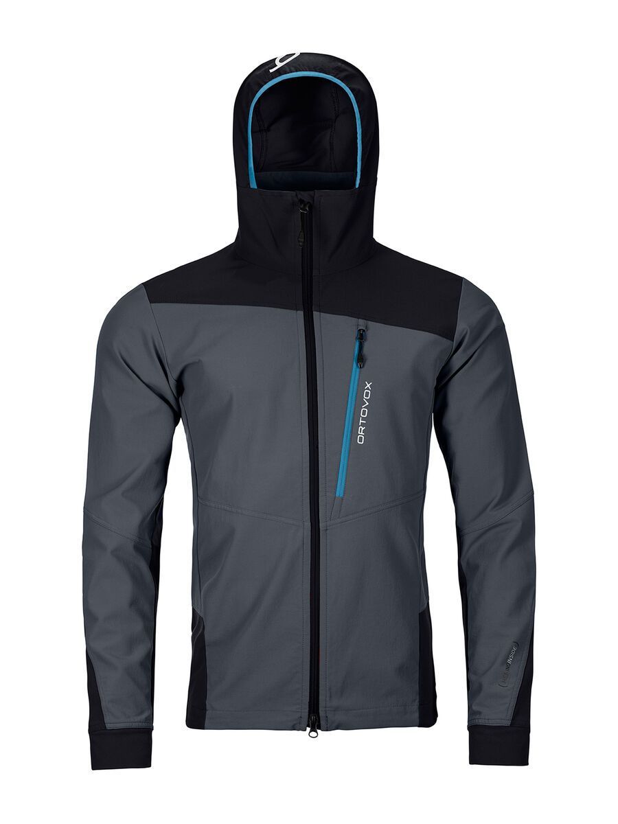 Ortovox Merino Shield Tec Pala Jacket M, black steel - Bild 1