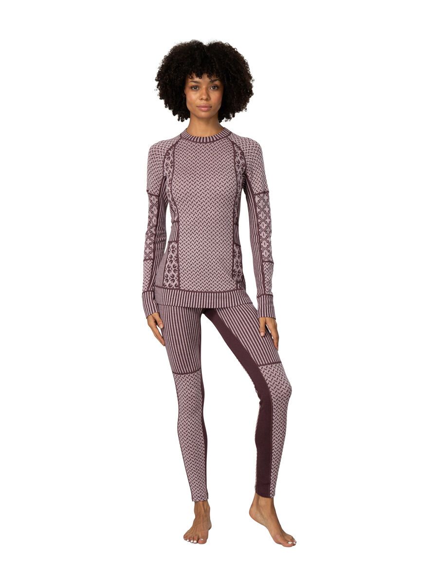 Kari Traa Smekker Long Sleeve, cocoa powder - Bild 5
