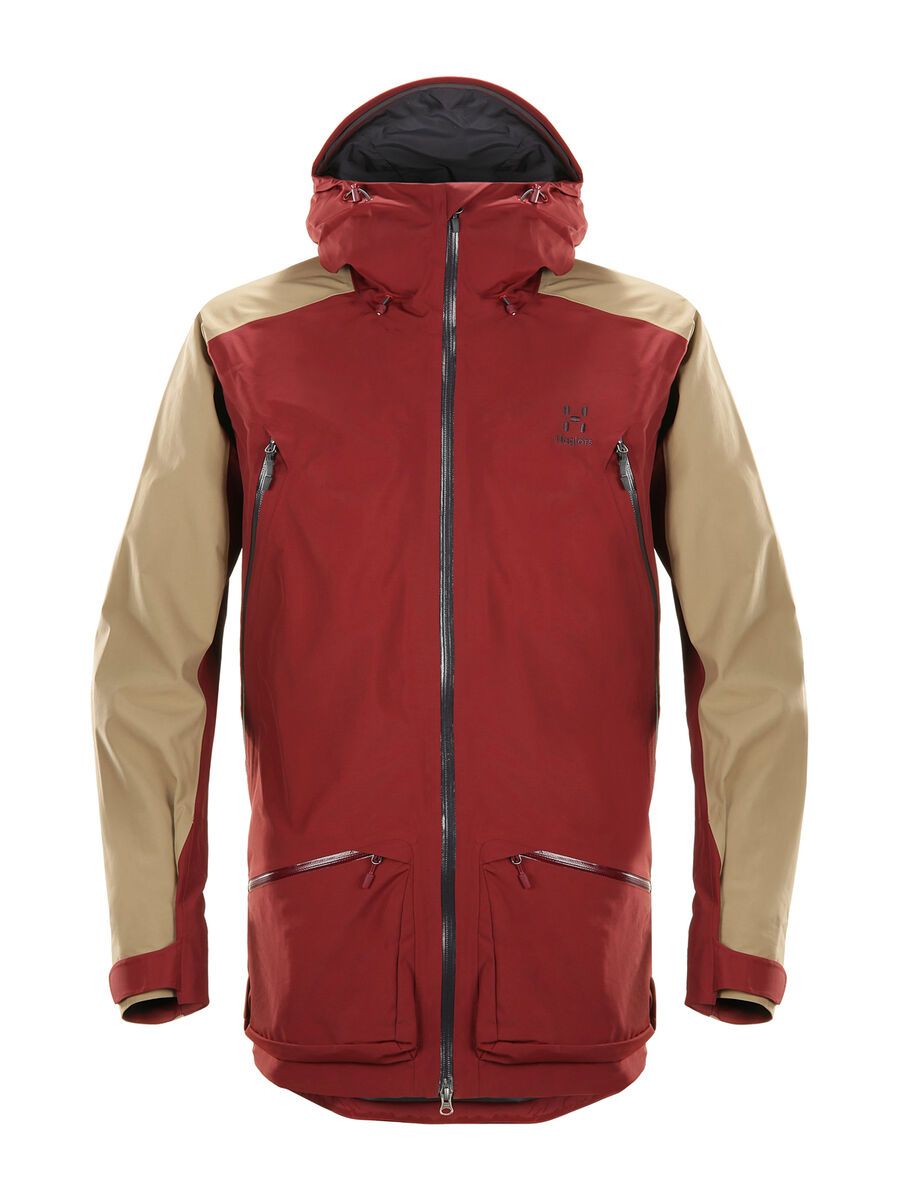 Haglöfs Chute II Jacket Men, dark ruby/oak - Bild 1