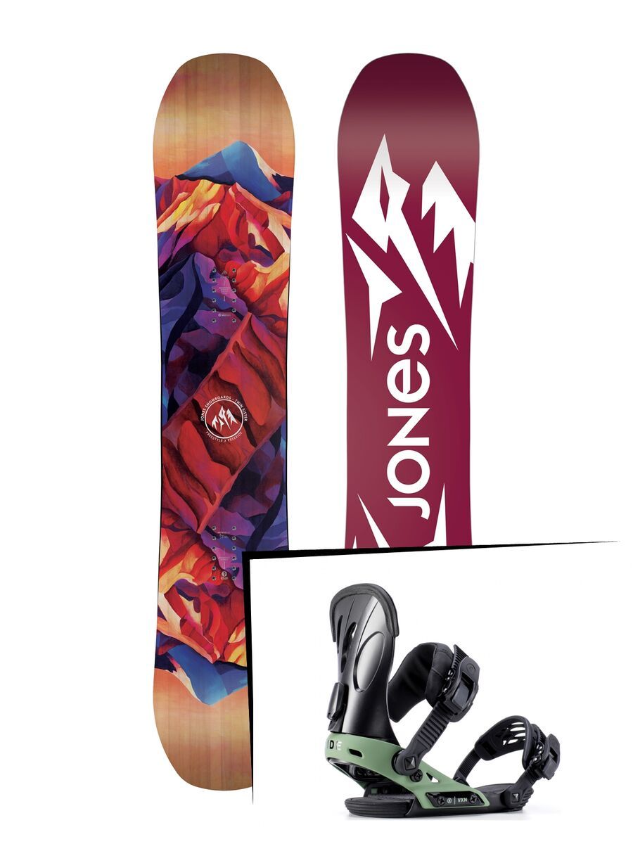 Set: Jones Twin Sister 2019 + Ride VXN black - Bild 1