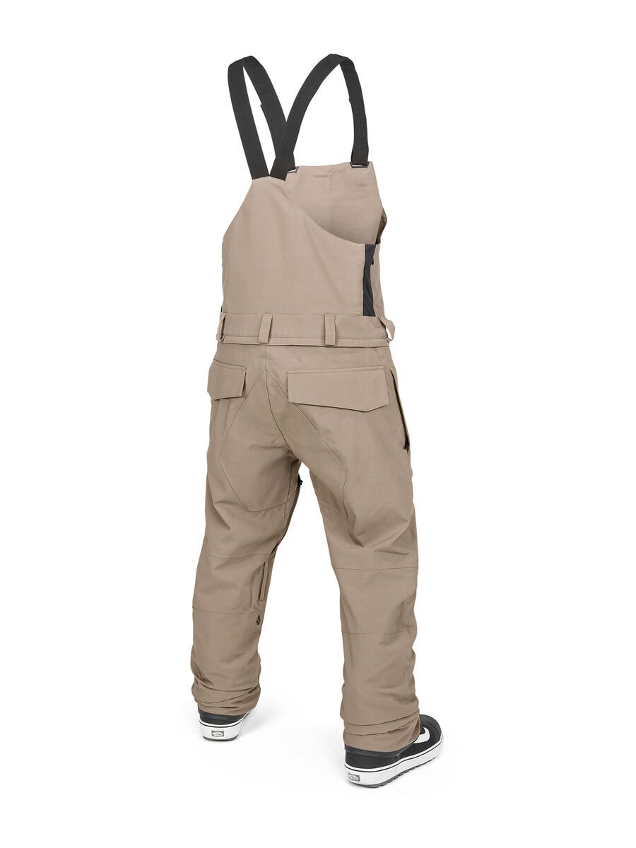 Volcom Roan Bib Overall, chestnut brown - Bild 2