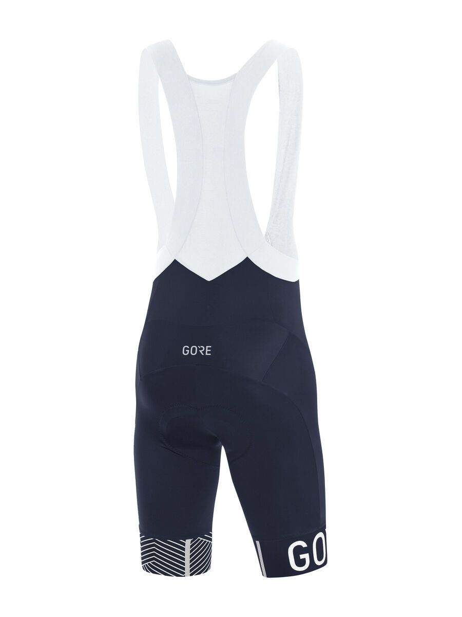 GOREWEAR C5 Opti Kurze Trägerhose+, orbit blue/white - Bild 2
