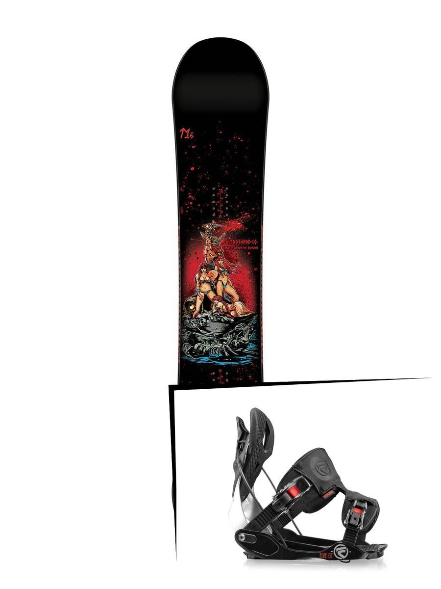 Set: Nitro Viking One-Off (Gjermund, Torgeir, Nils) 2015 + Flow Five-GT (1181317S) - Bild 1