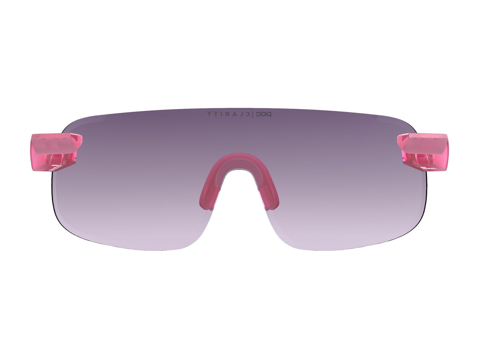 POC Elicit, Clarity Road Silver / actinium pink transl. - Bild 4