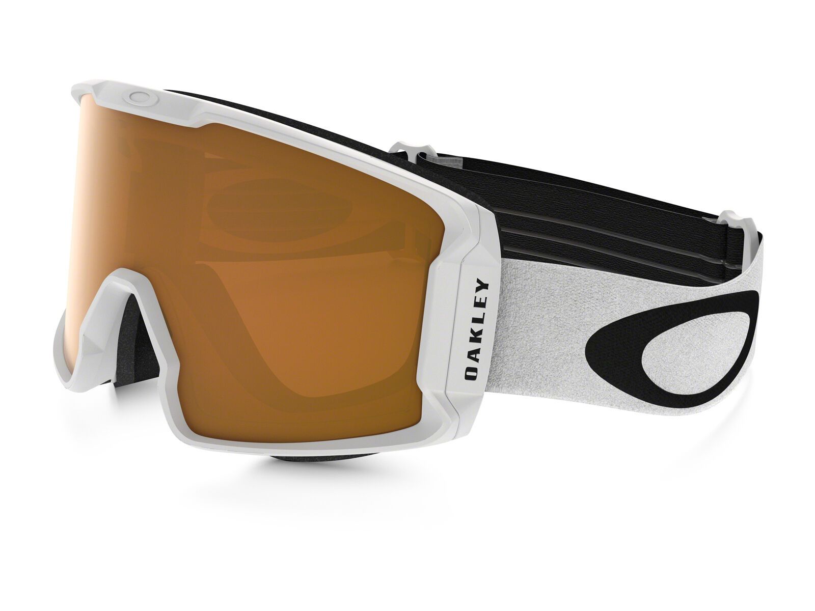 Oakley Line Miner, matte white/Lens: persimmon - Bild 1