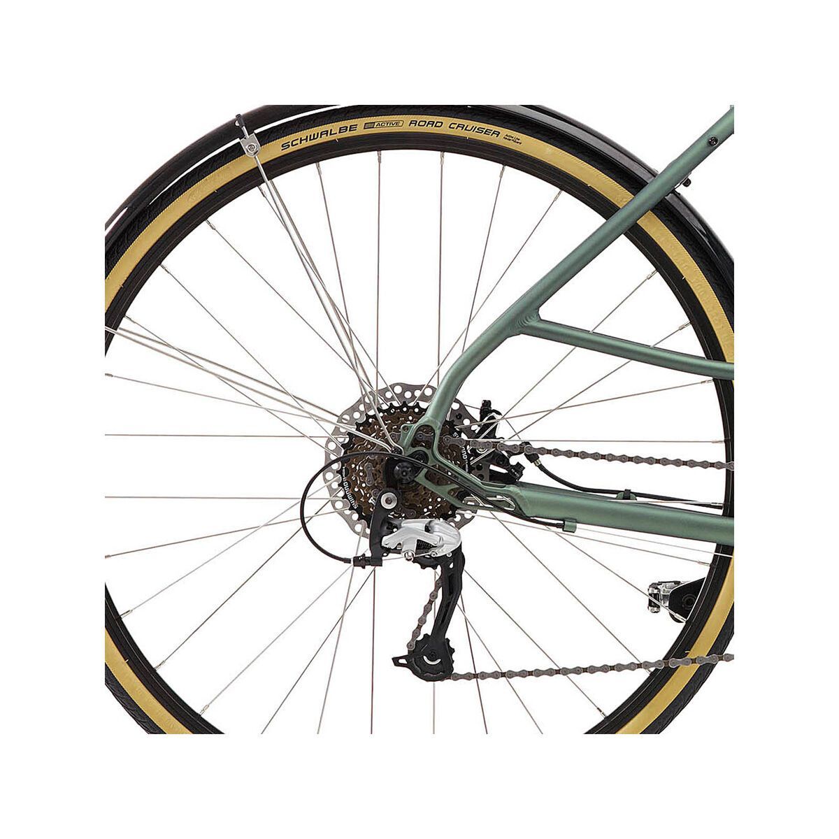 Kona Coco, matt bottle green/black/tan - Bild 4