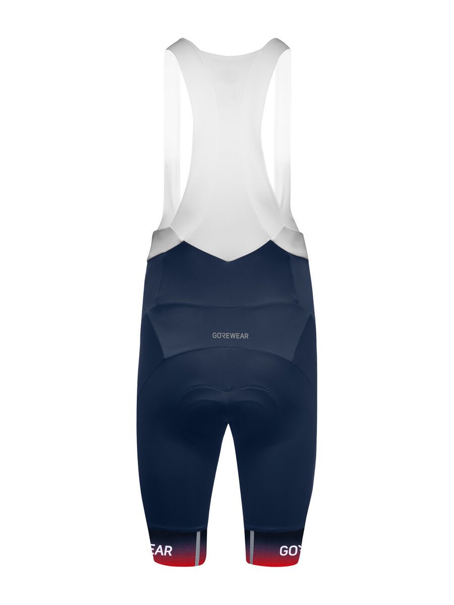 GOREWEAR C5 Fade Bib Shorts+, orbit blue/fireball - Bild 3