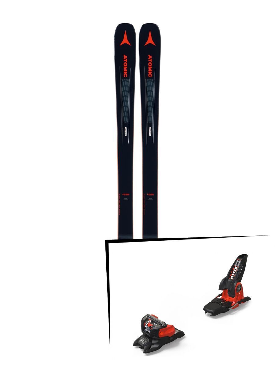 Set: Atomic Vantage 90 TI 2019 + Marker Jester 18 Pro ID black/flo-red - Bild 1