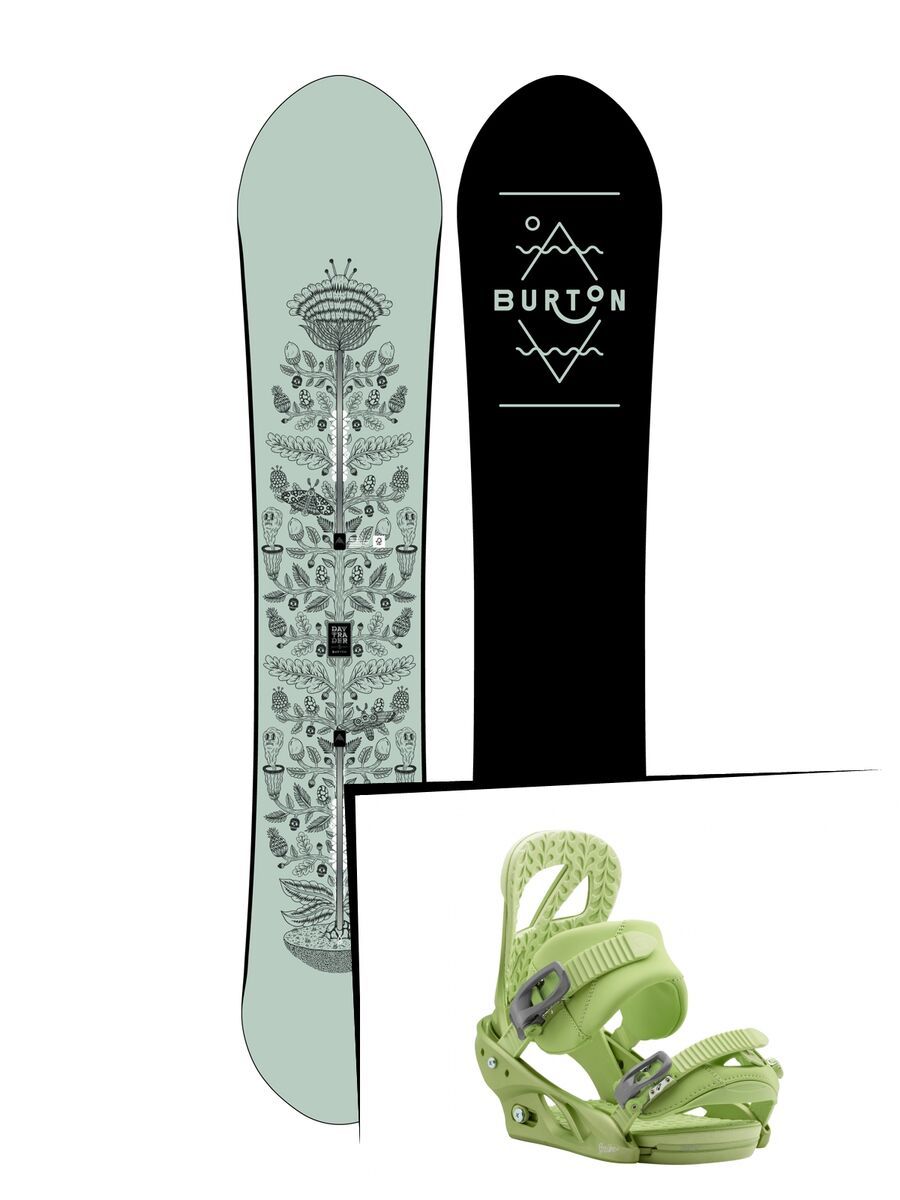 Set: Burton Day Trader 2019 +  Scribe (1931093S) - Bild 1