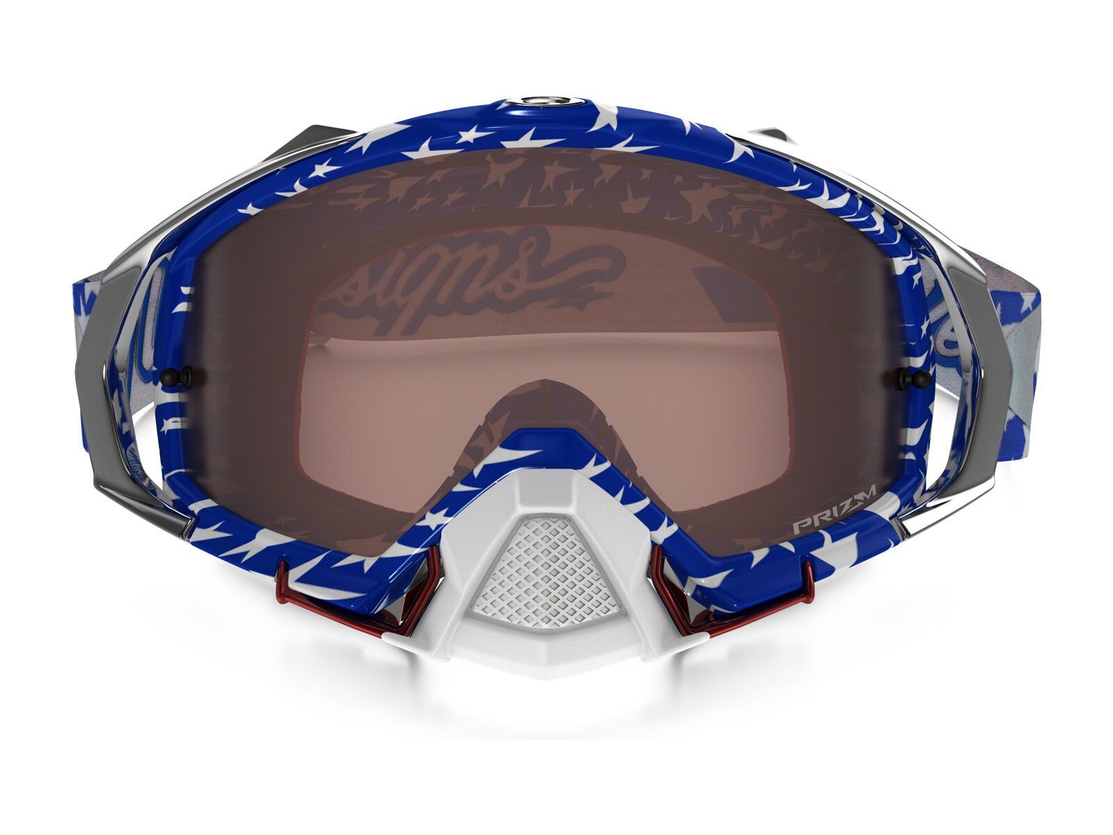 Oakley Mayhem Pro Prizm MX Troy Lee, glory rwb/Lens: prizm mx black - Bild 3