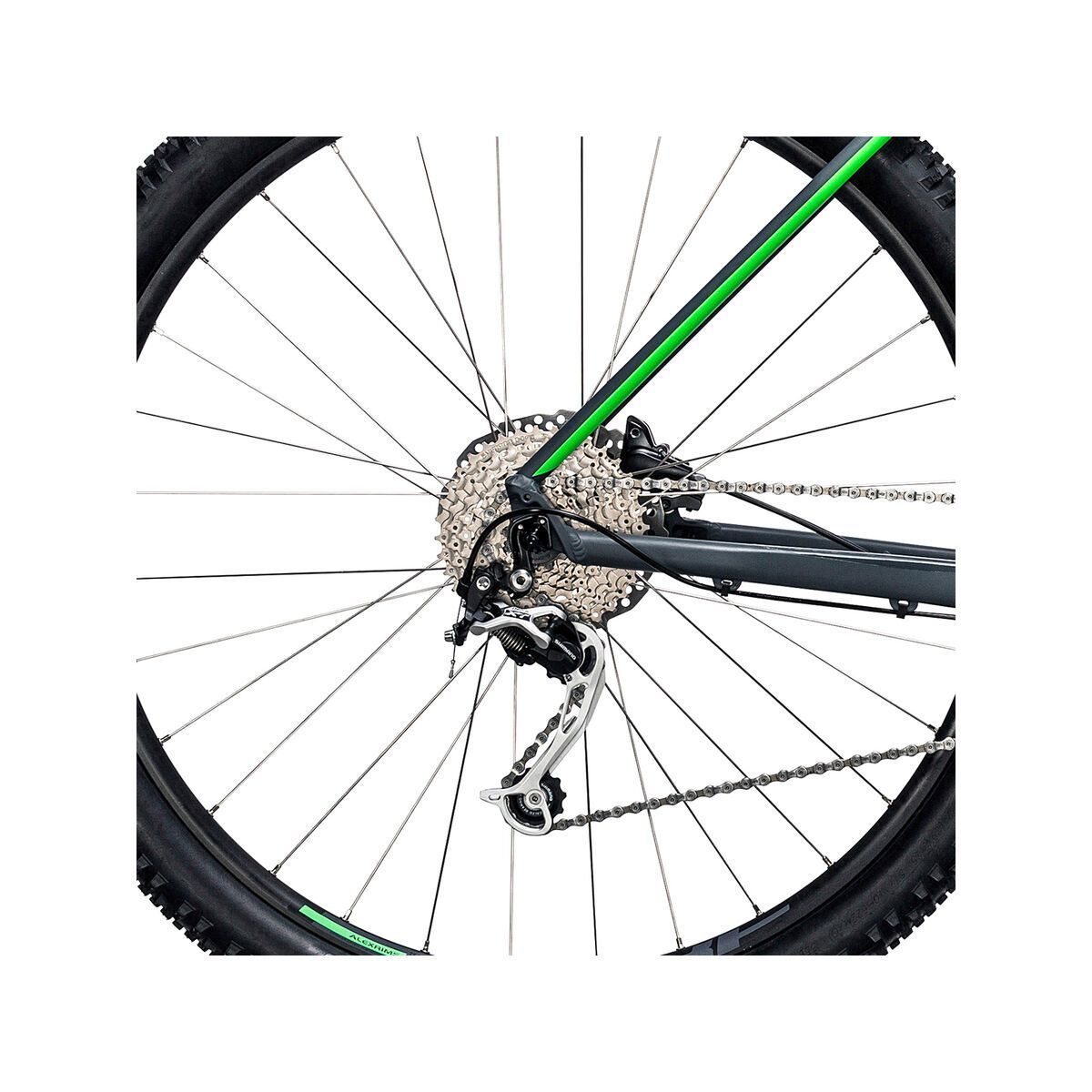 Cube Analog 29, darkgrey´n´green - Bild 4