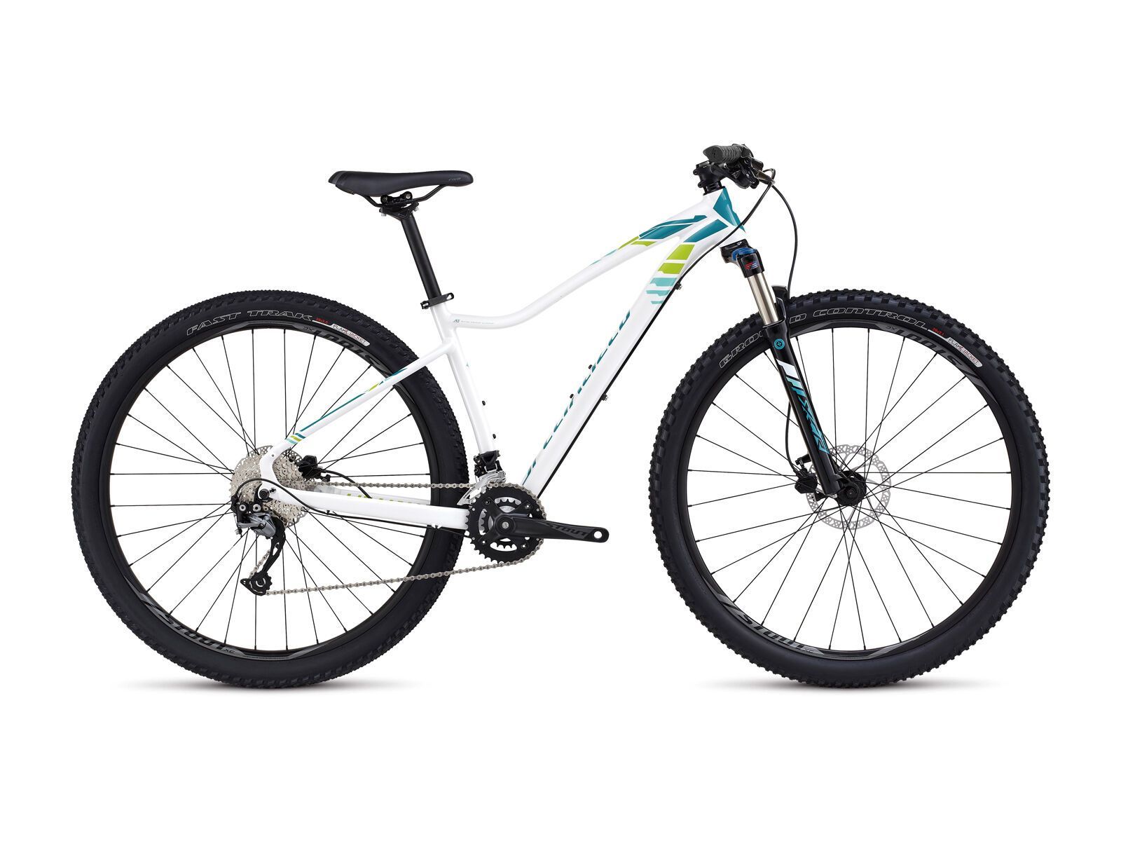 Specialized Jett Comp 29, gloss metallic white/pearl turquoise/pearl hyper green - Bild 1