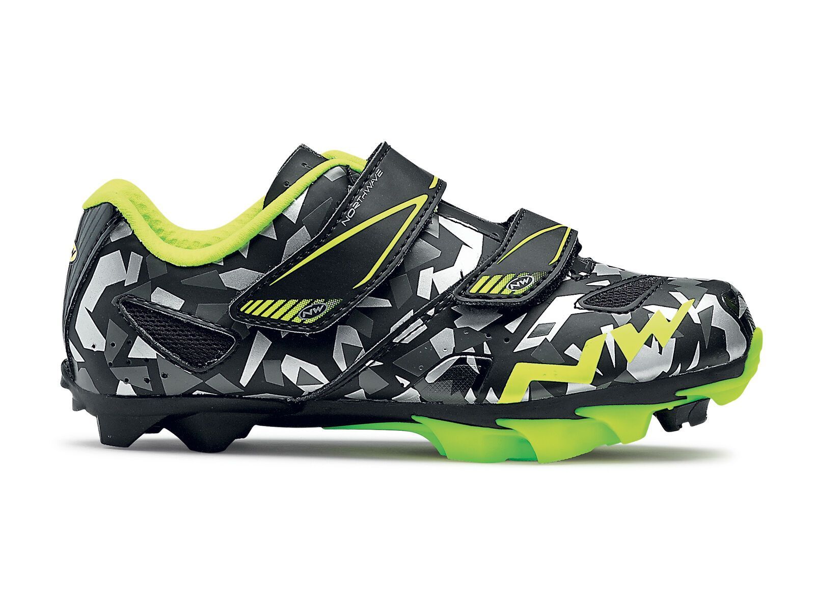 Northwave Hammer Junior, camo/yellow fluo - Bild 1