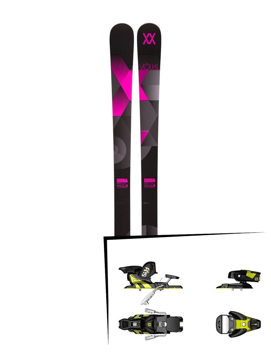 Völkl Set: Kenja 2016 + Salomon STH2 WTR 13 - Bild 1