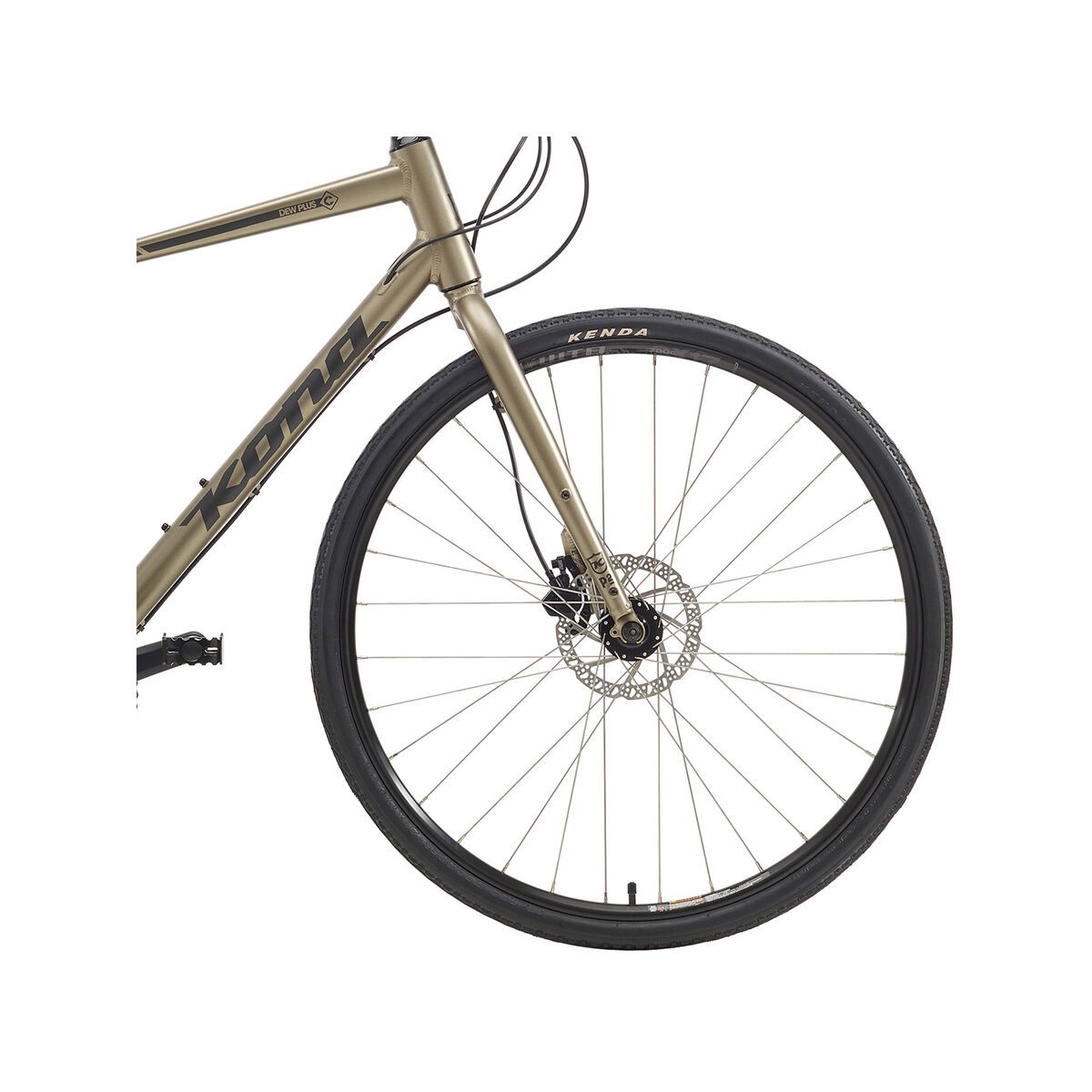 Kona Dew Plus, matt taupe w/ charcoal decals - Bild 2