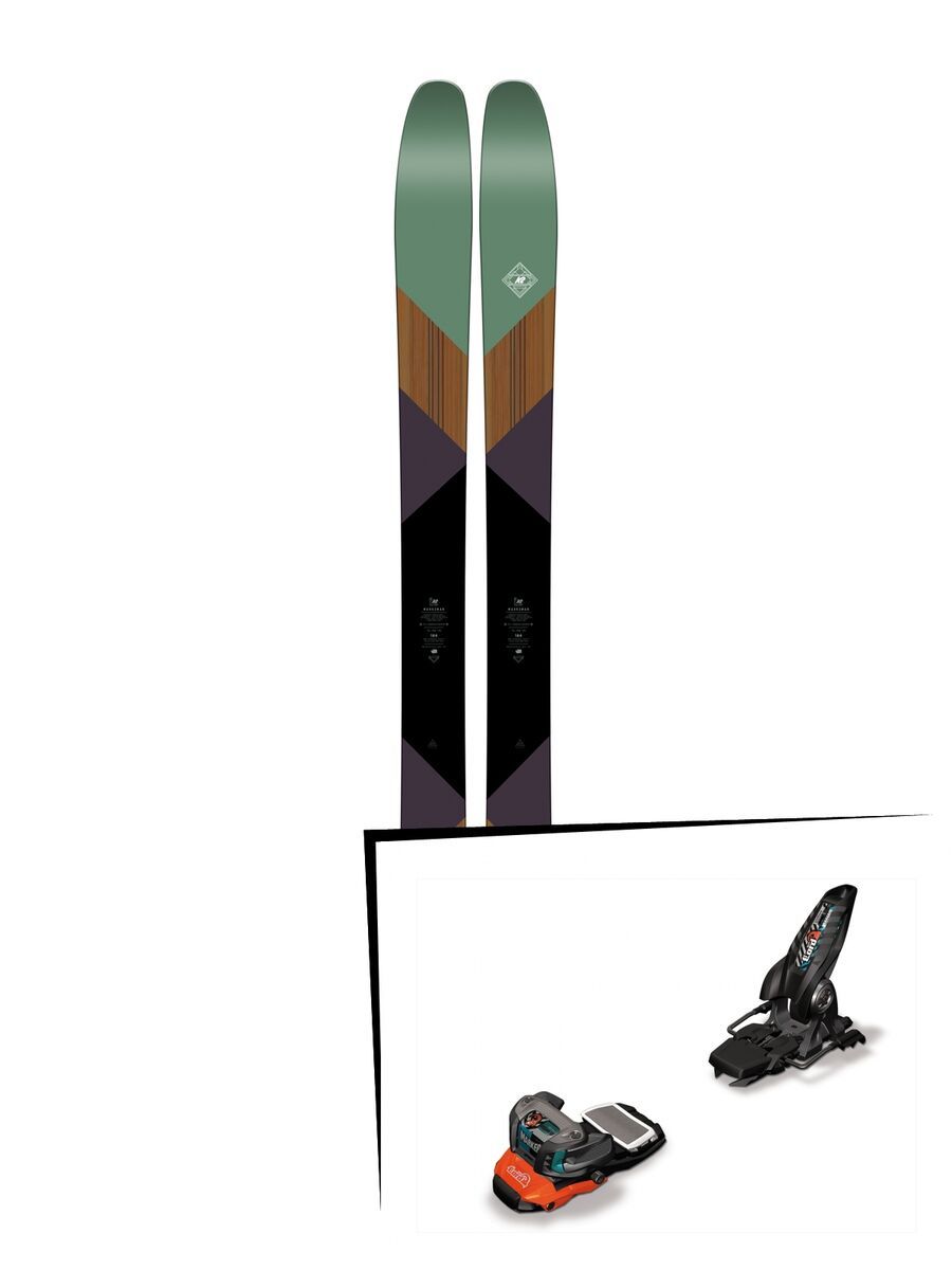Set: K2 SKI Marksman 2017 + Marker Lord S.P.14 (499345) - Bild 1