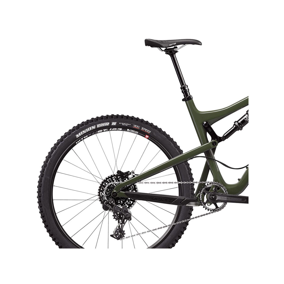 Santa Cruz Bronson C R, gloss olive and black - Bild 6