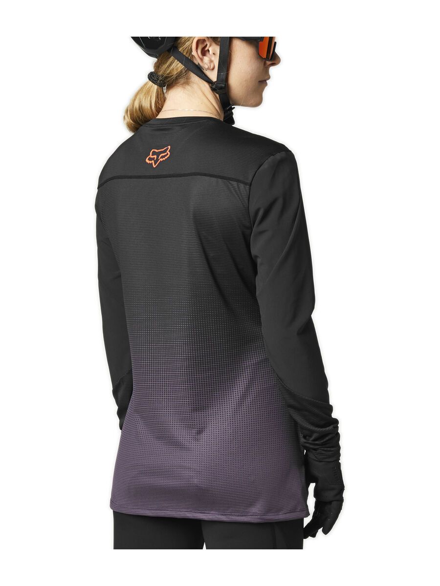 Fox Womens Flexair LS Jersey, black/purple - Bild 4
