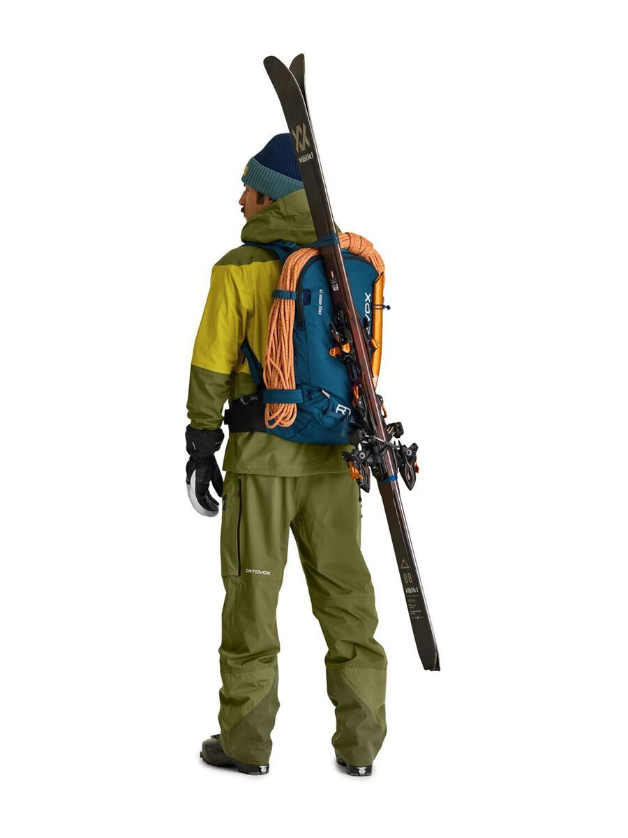 Ortovox 3L Guardian Shell Pants M, wild herbs - Bild 8