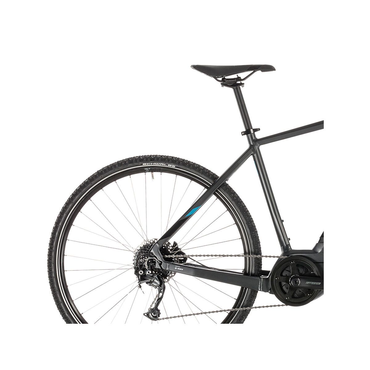 Cube Cross Hybrid One 400, iridium´n´blue - Bild 5